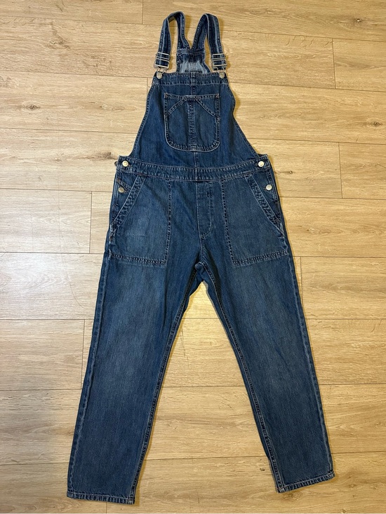 GAP Pants - GAP Denim Bib Overalls Jeans in Blue Wash